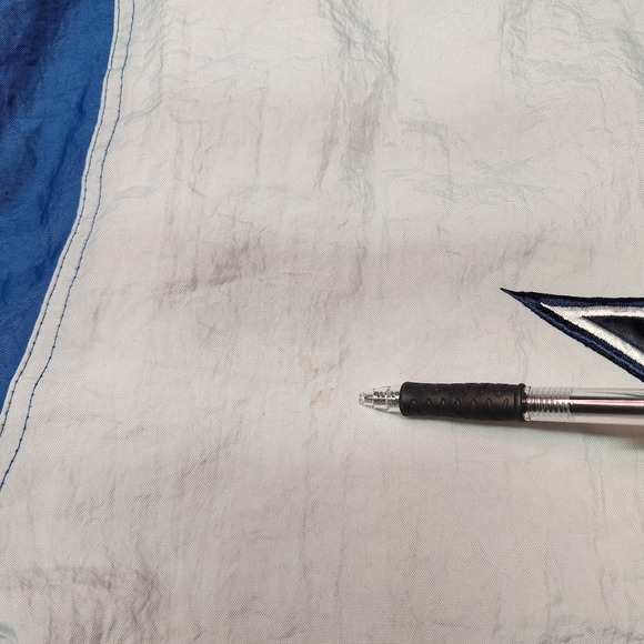 Vintage 90s Starter Dallas Cowboys NFL Full Zip Jacket L/XL Made In Korea - Picture 12 of 16